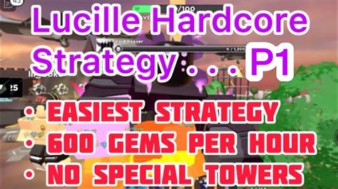 luccile tds strat|TDS Lucille Hardcore Strategy p1 (pov) with DOC .